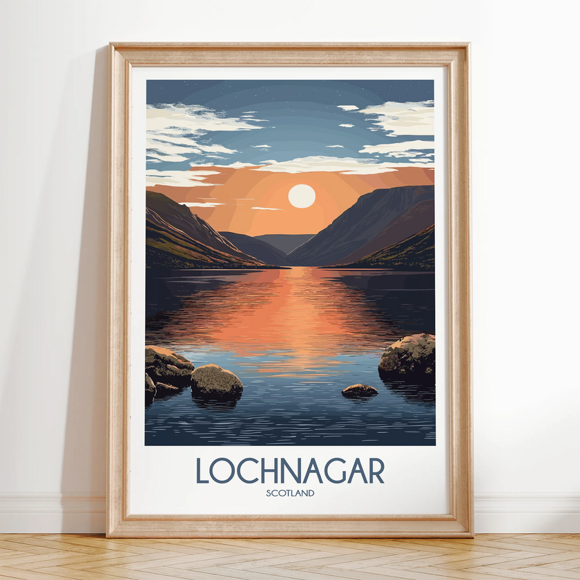 Lochnagar Minimalist Wall Art
