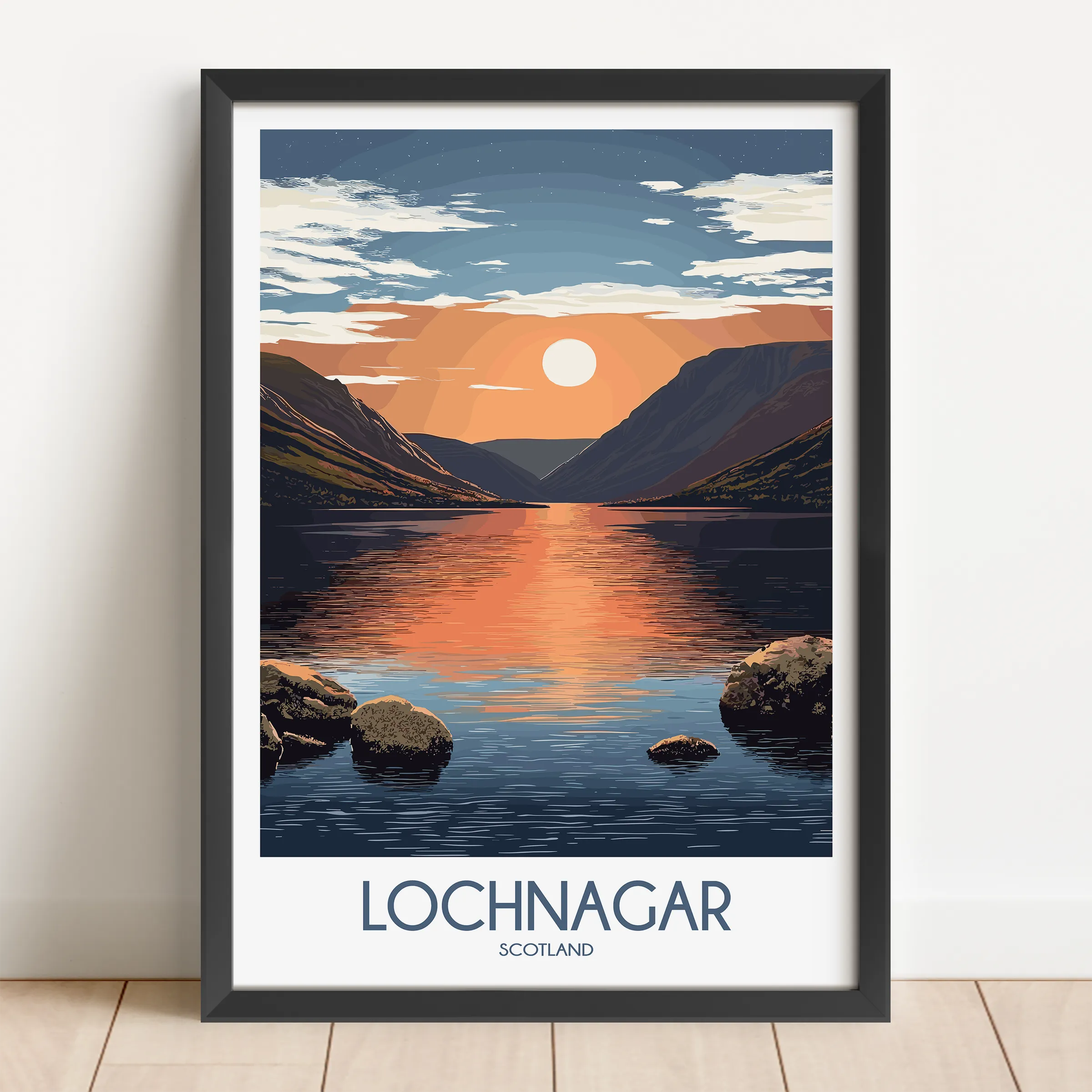 Lochnagar Souvenir Poster Print