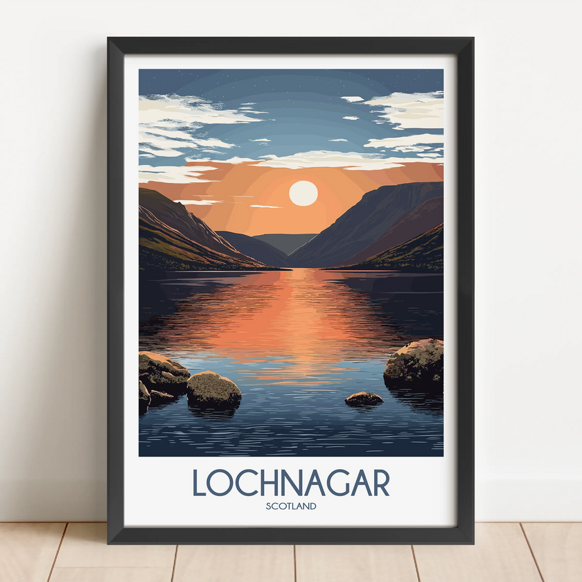 Lochnagar Souvenir Poster Print