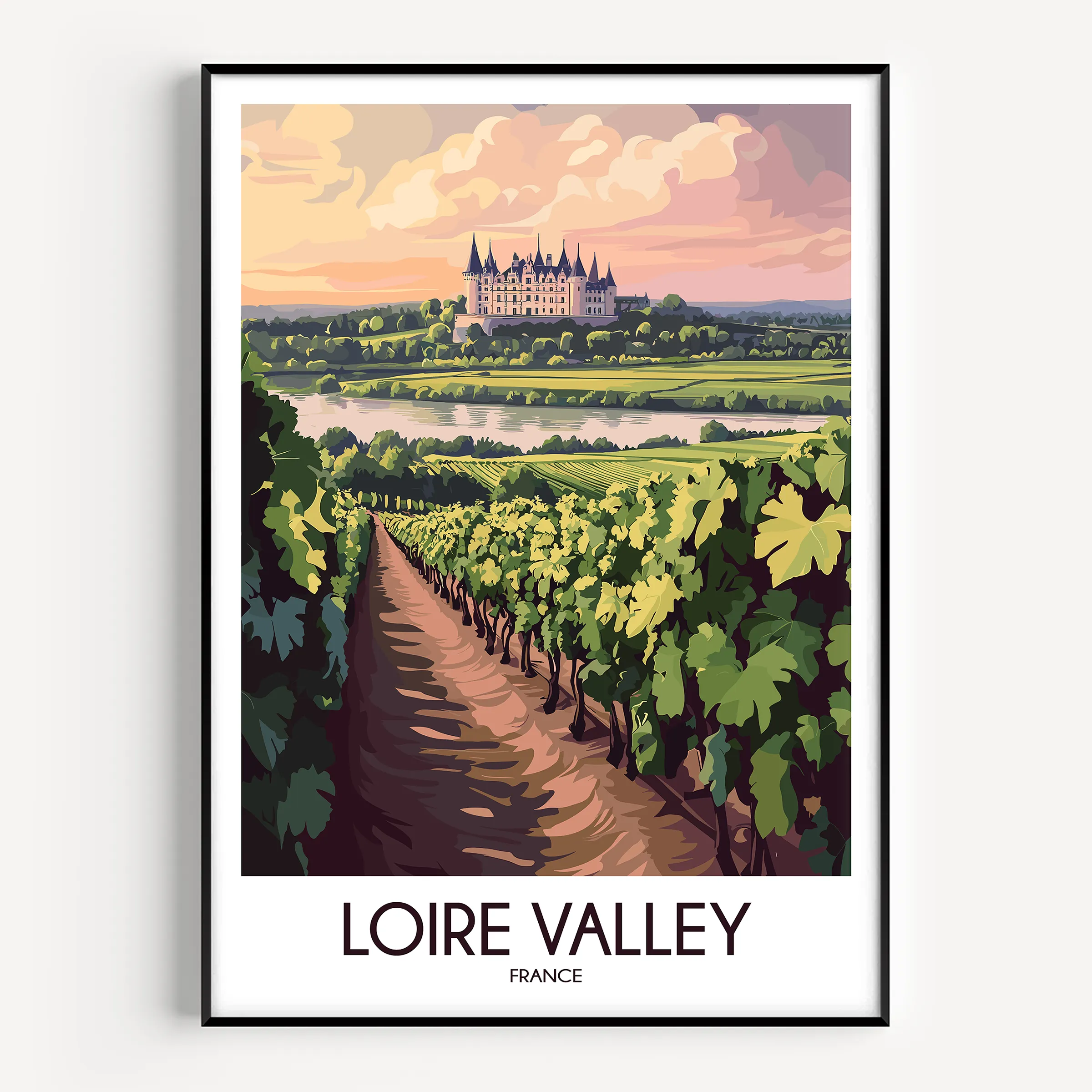 Loire Valley Gallery Quality Print