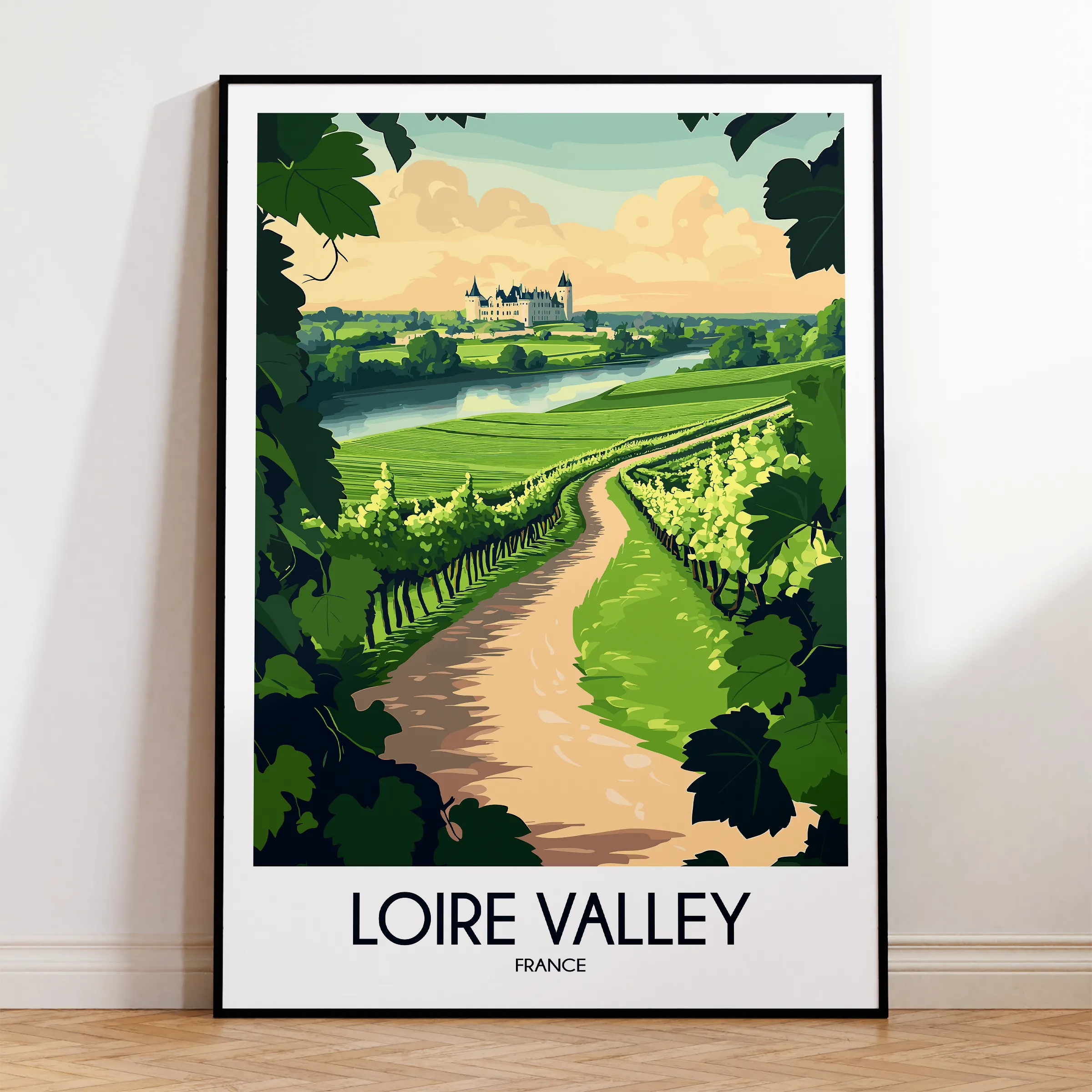 Loire Valley Home Office Decor