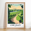 Loire Valley Minimalist Wall Art