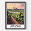 Loire Valley Minimalist Wall Art
