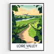 Loire Valley Souvenir Poster Print