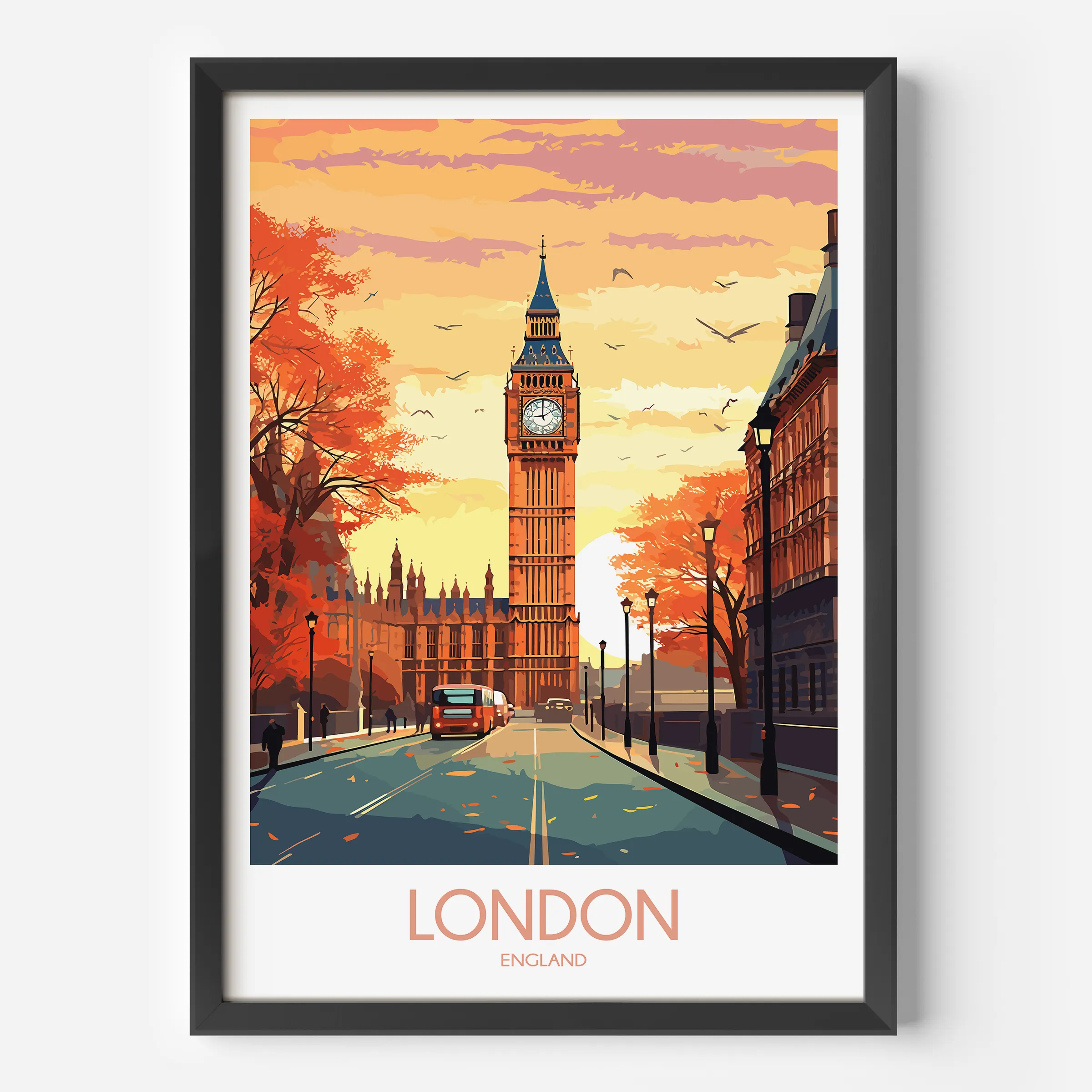 London Destination Art Gift