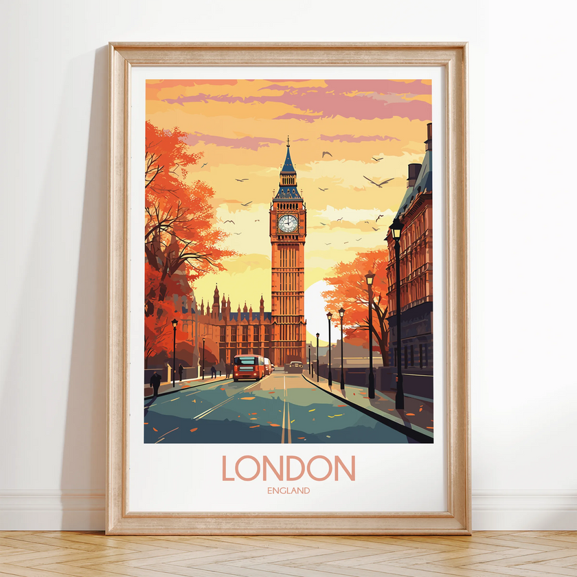 London Minimalist Wall Art