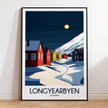 Longyearbyen Destination Art Gift