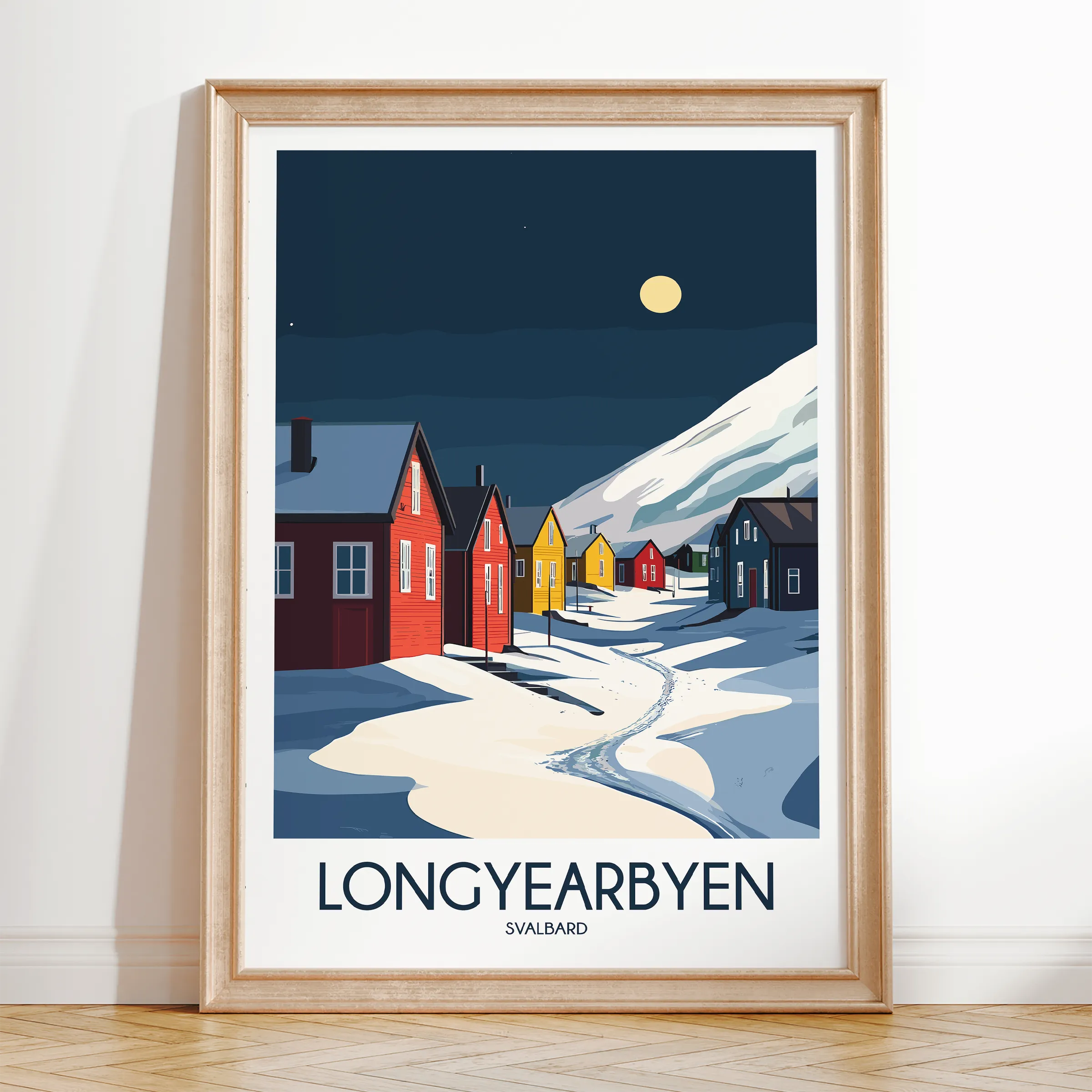 Longyearbyen Gallery Quality Print
