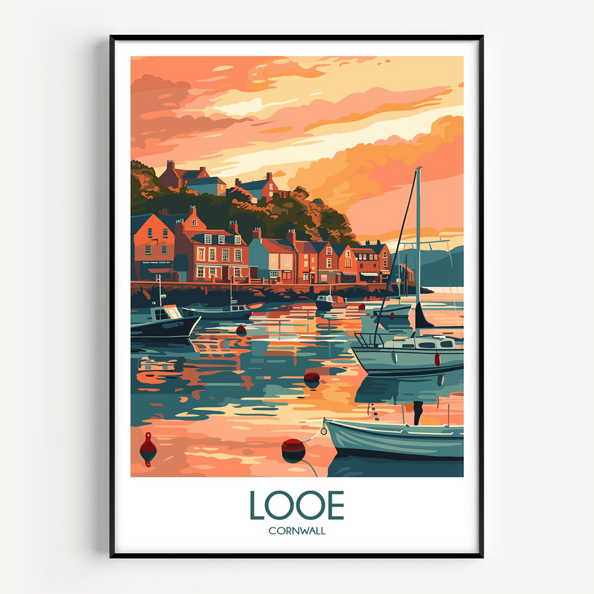 Looe Minimalist Wall Art