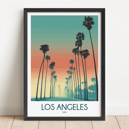 Los Angeles Gallery Quality Print