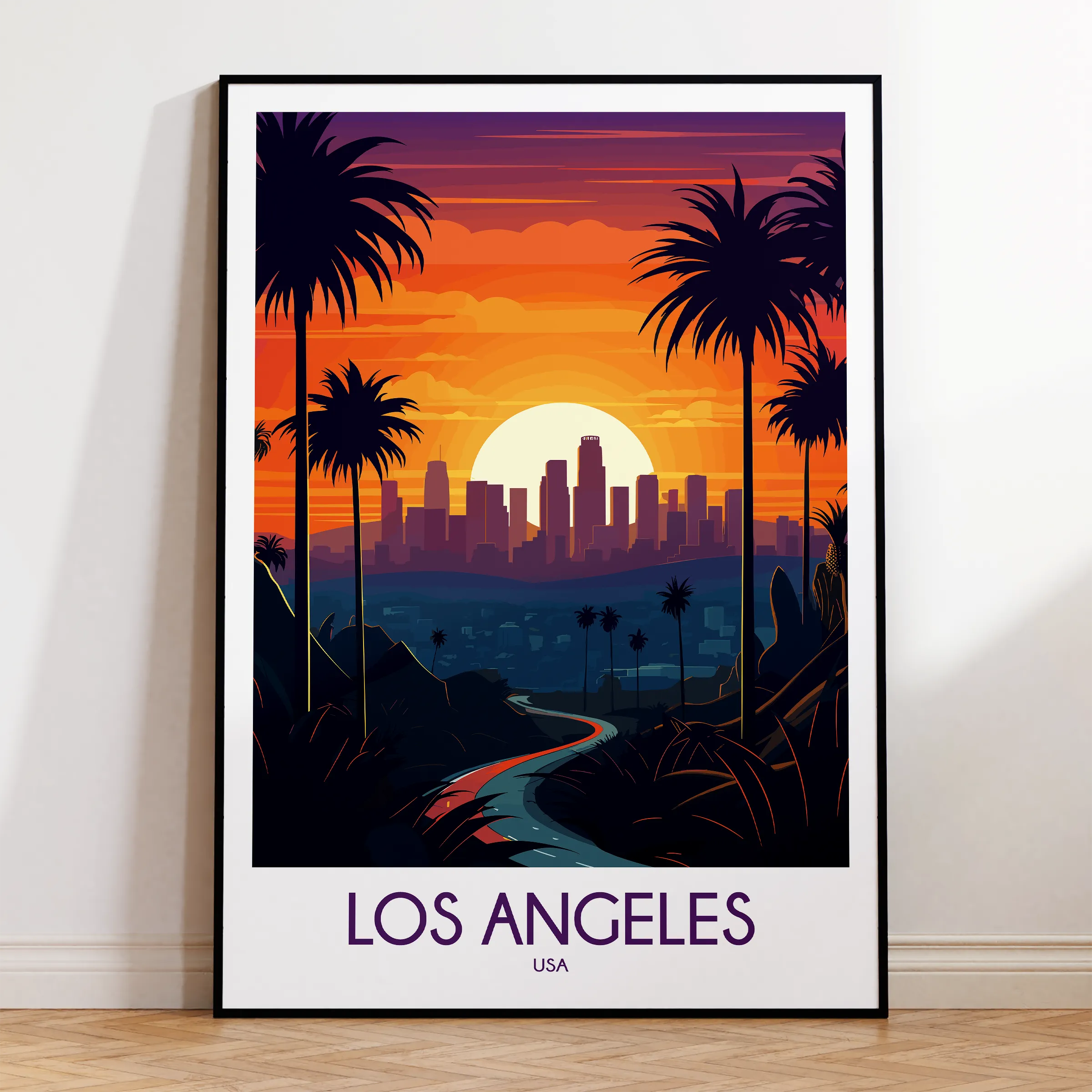 Los Angeles Home Office Decor