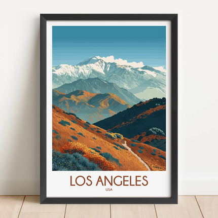 Los Angeles Minimalist Wall Art