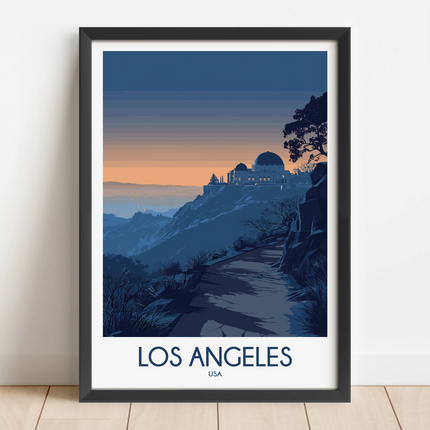 Los Angeles Minimalist Wall Art