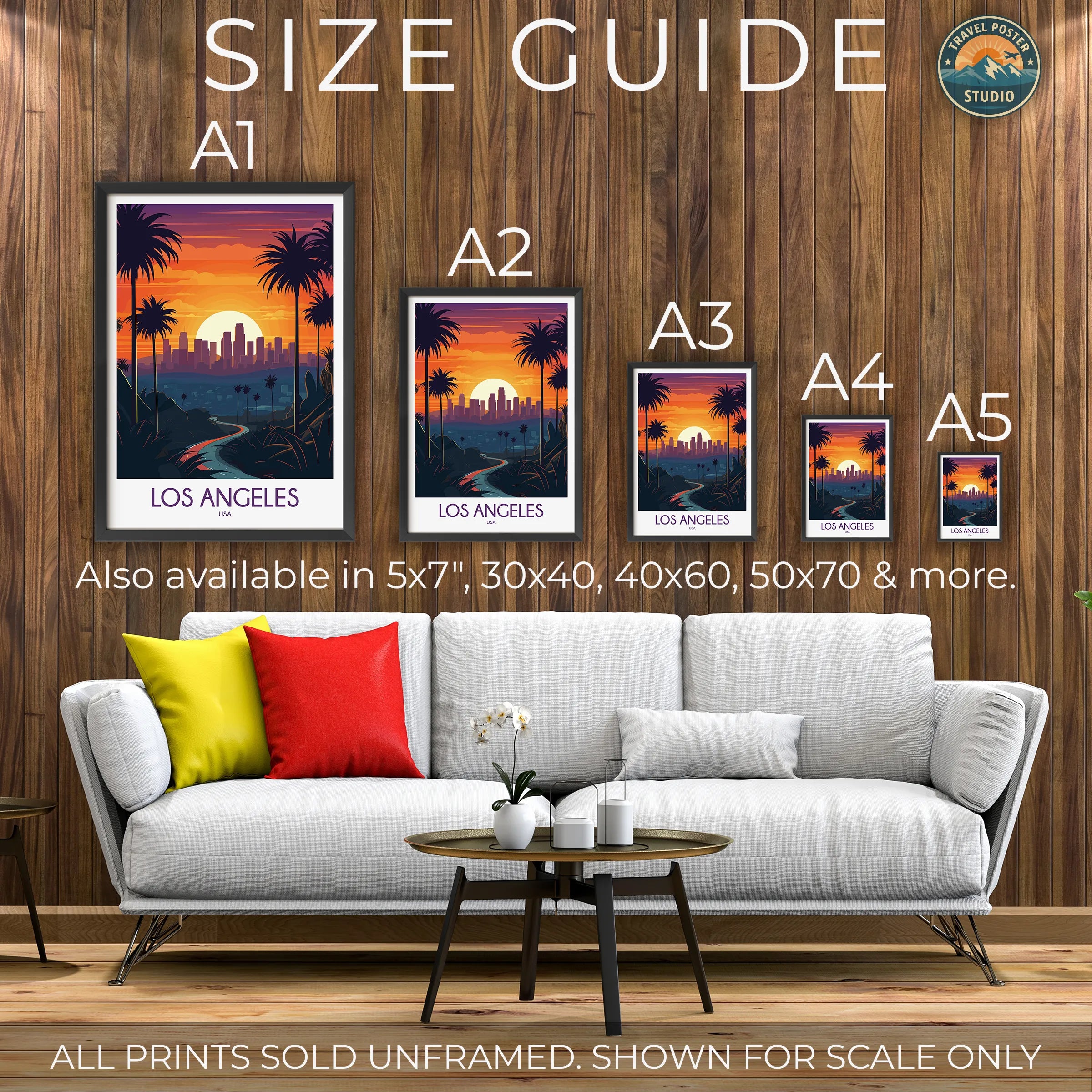 Los Angeles Scenic Landscape Art