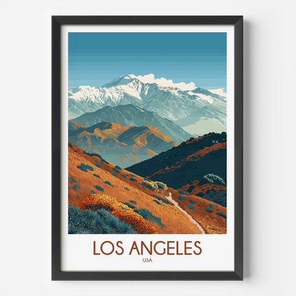 Los Angeles Scenic Landscape Art