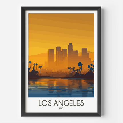 Los Angeles Scenic Landscape Art