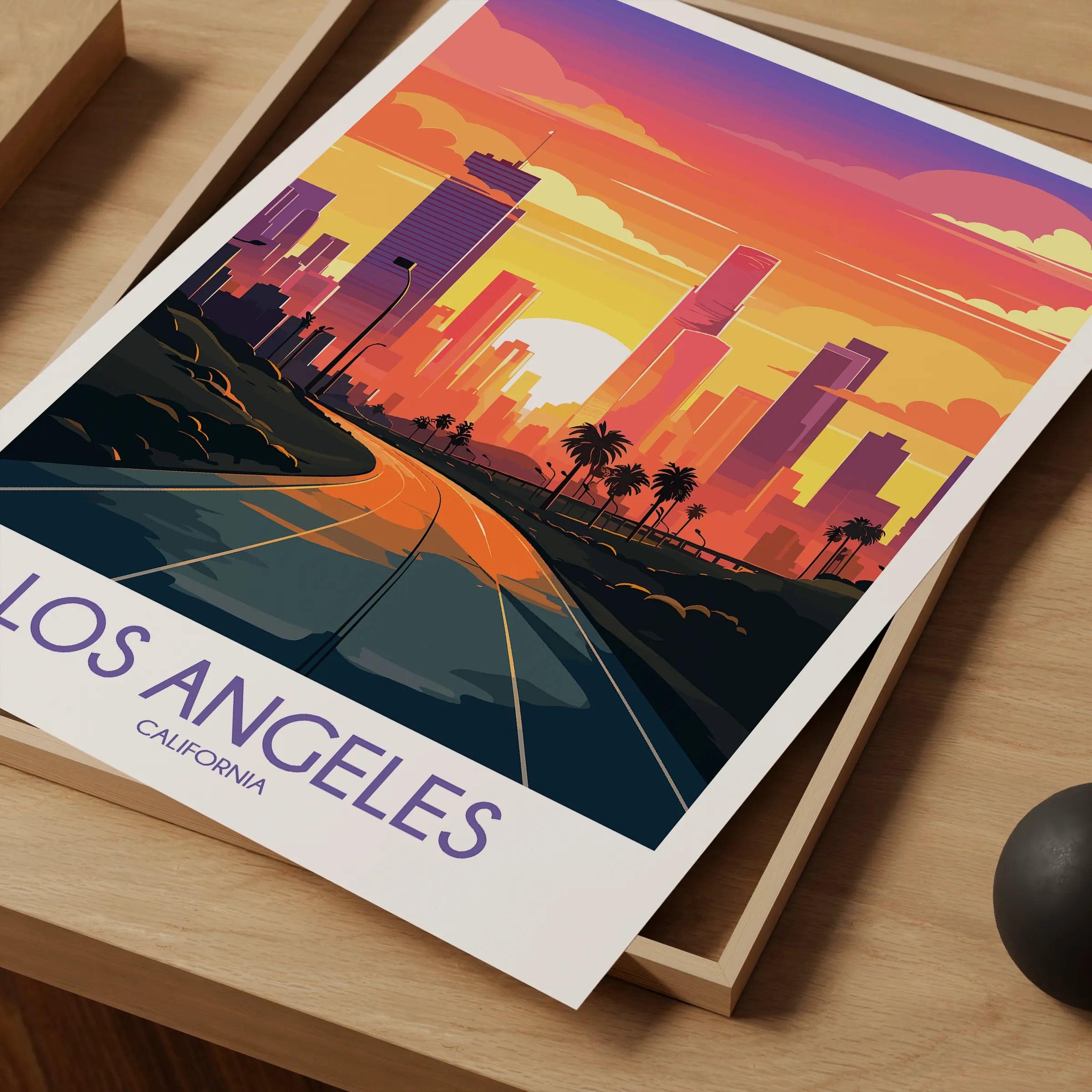 Los Angeles Souvenir Poster Print