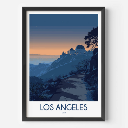 Los Angeles Souvenir Poster Print