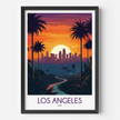 Los Angeles Souvenir Poster Print