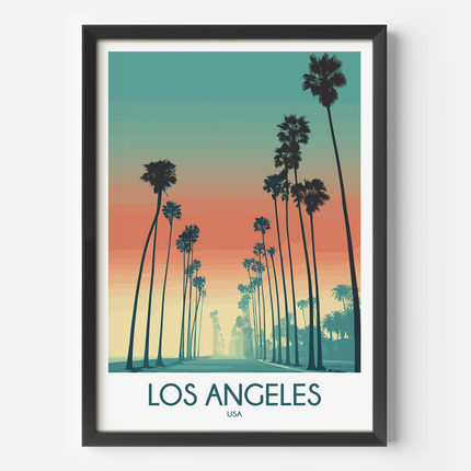 Los Angeles Travel Memory Gift