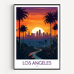 Los Angeles Travel Memory Gift
