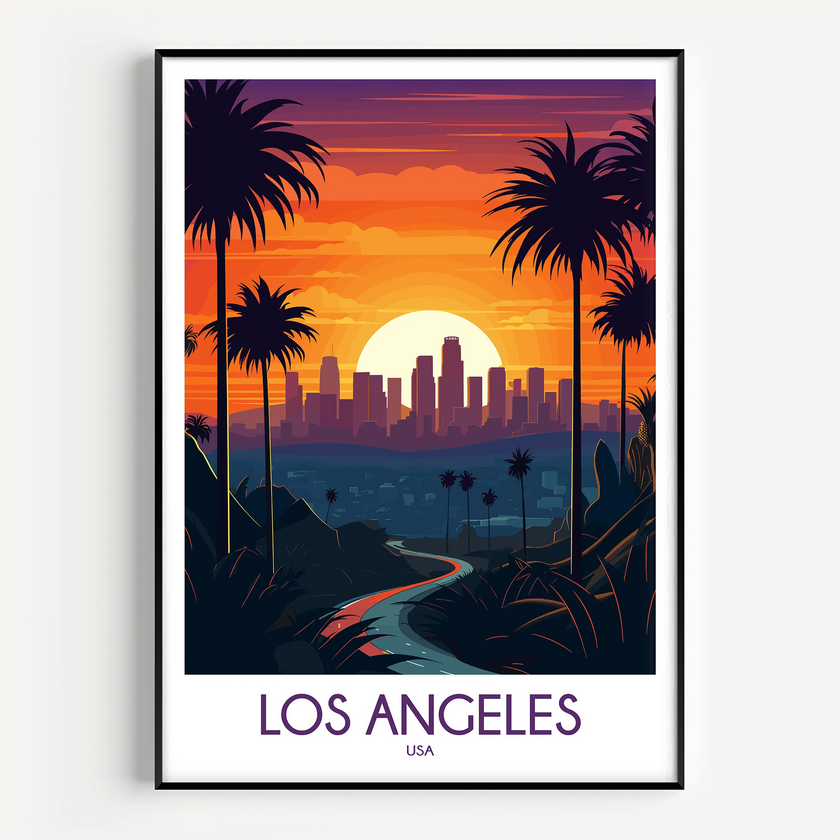 Los Angeles Travel Memory Gift