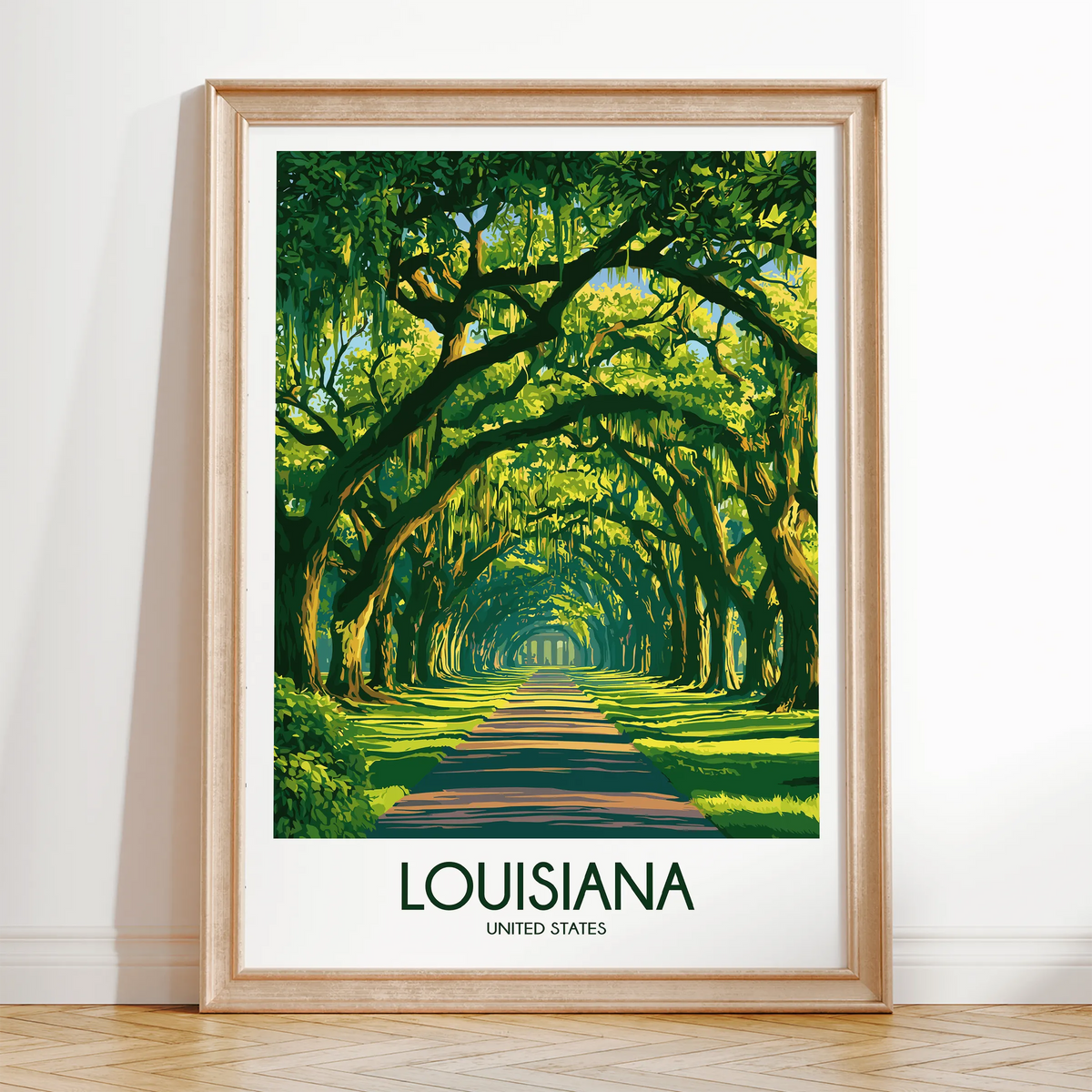 Louisiana Destination Art Gift