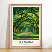 Louisiana Destination Art Gift