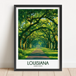 Louisiana Scenic Landscape Art