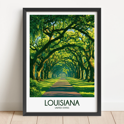 Louisiana Scenic Landscape Art