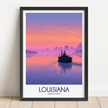 Louisiana Travel Memory Gift