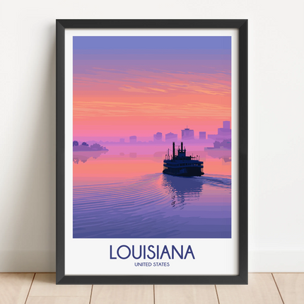 Louisiana Travel Memory Gift