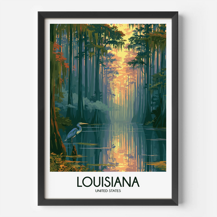 Louisiana Travel Memory Gift