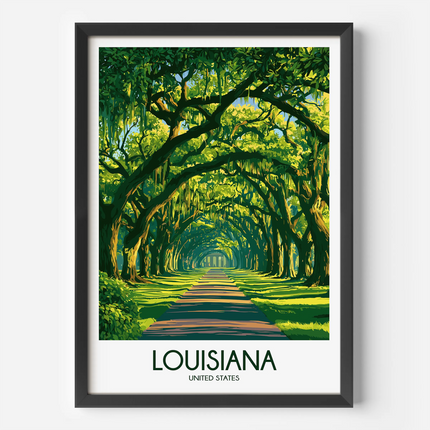 Louisiana Travel Memory Gift