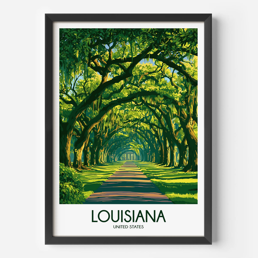 Louisiana Travel Memory Gift