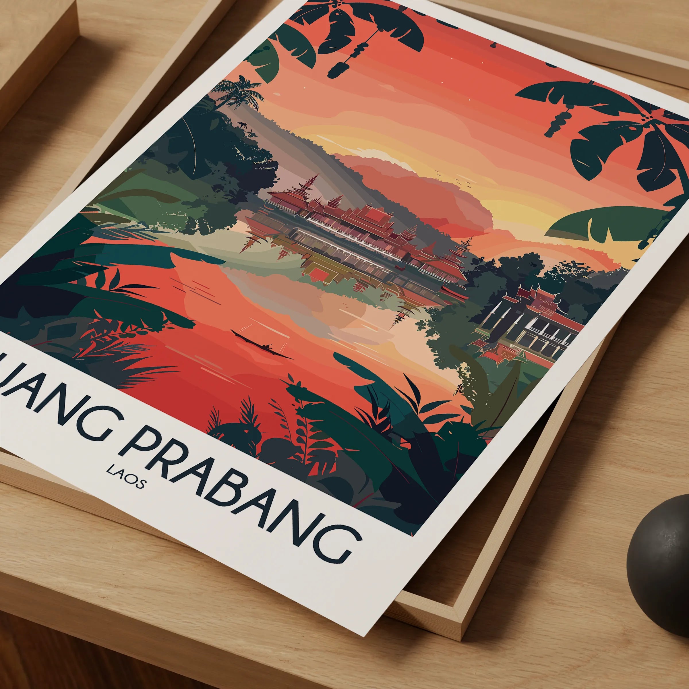 Luang Prabang Travel Memory Gift