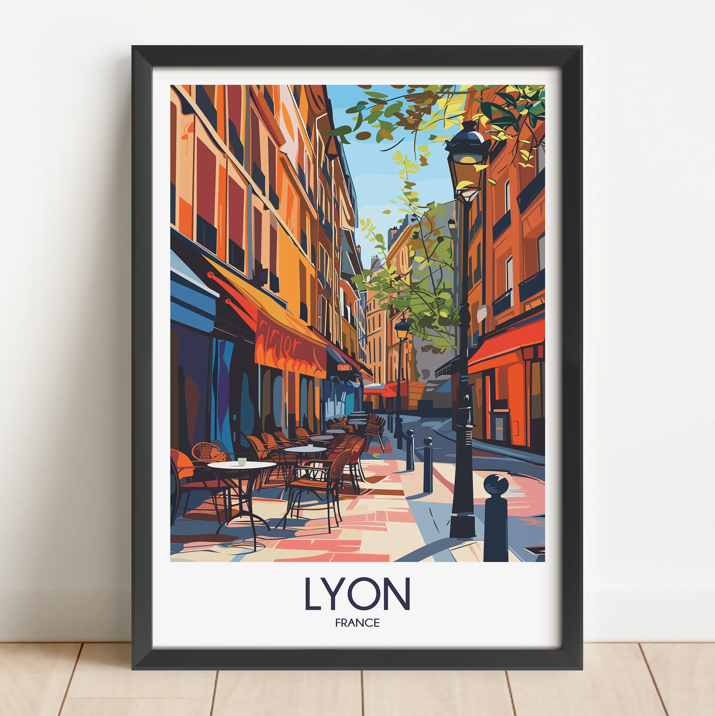 Lyon Destination Art Gift