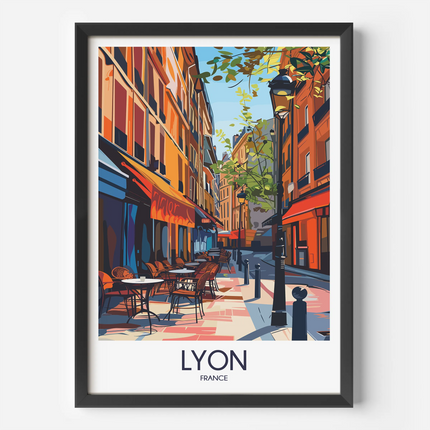 Lyon Scenic Landscape Art