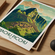 Machu Picchu Scenic Landscape Art