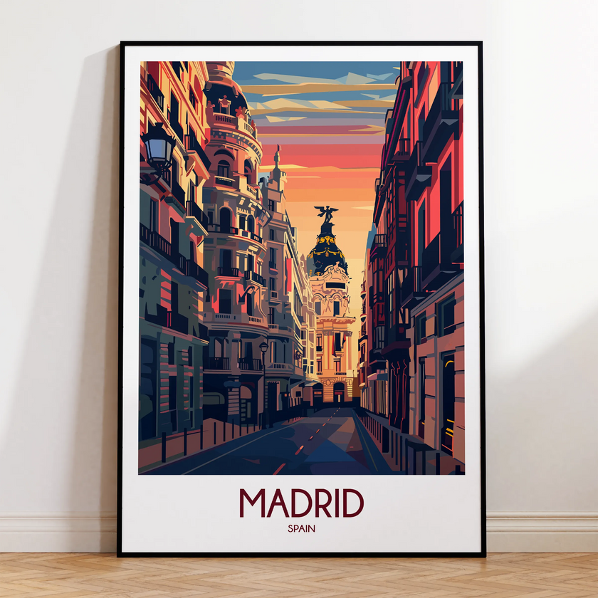 Madrid Minimalist Wall Art