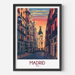 Madrid Souvenir Poster Print