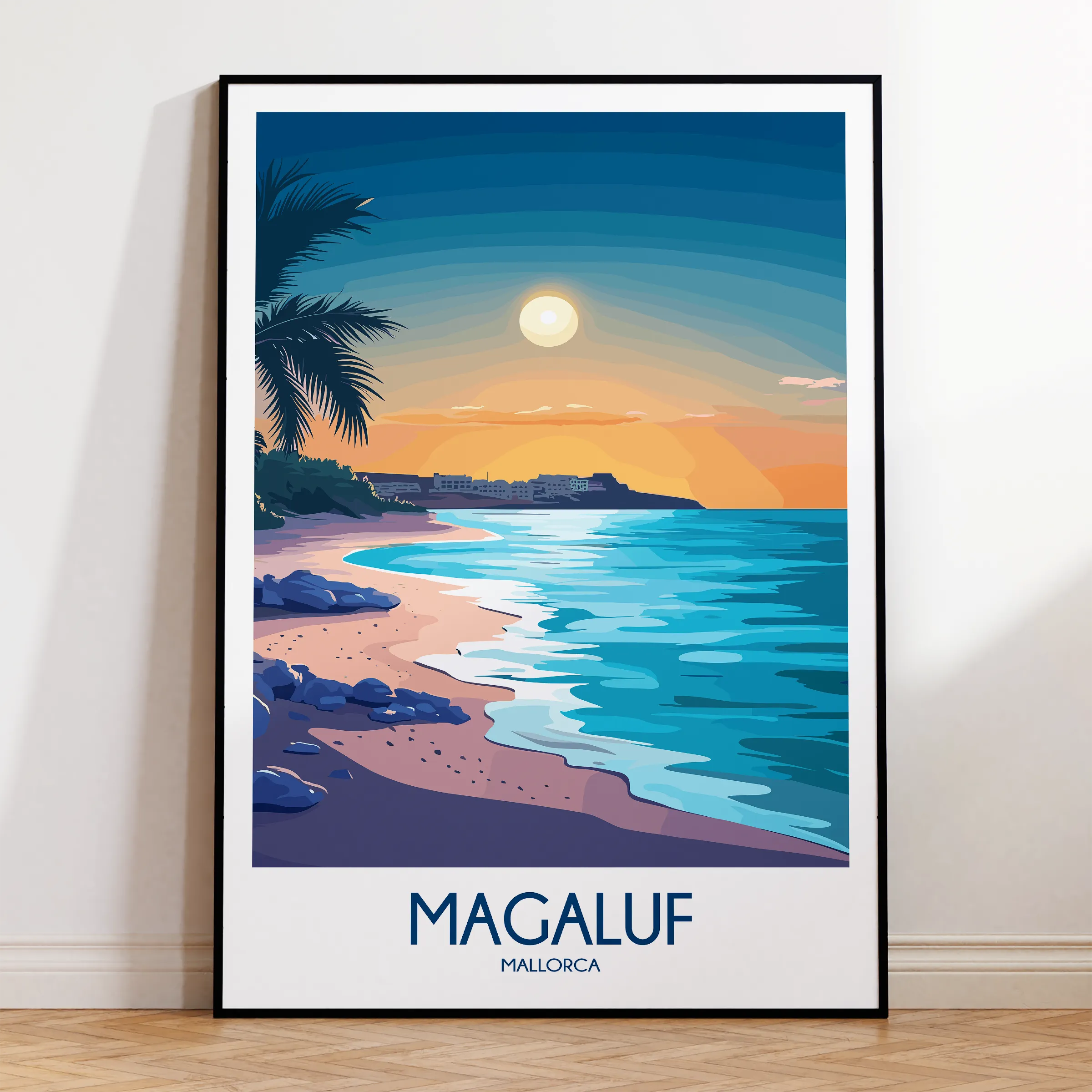 Magaluf Scenic Landscape Art