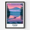 Maine Destination Art Gift