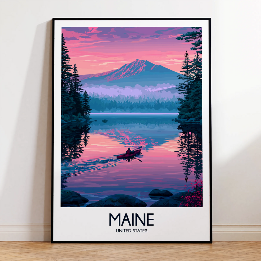 Maine Home Office Decor