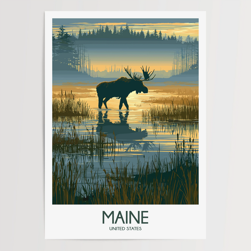 Maine Travel Memory Gift