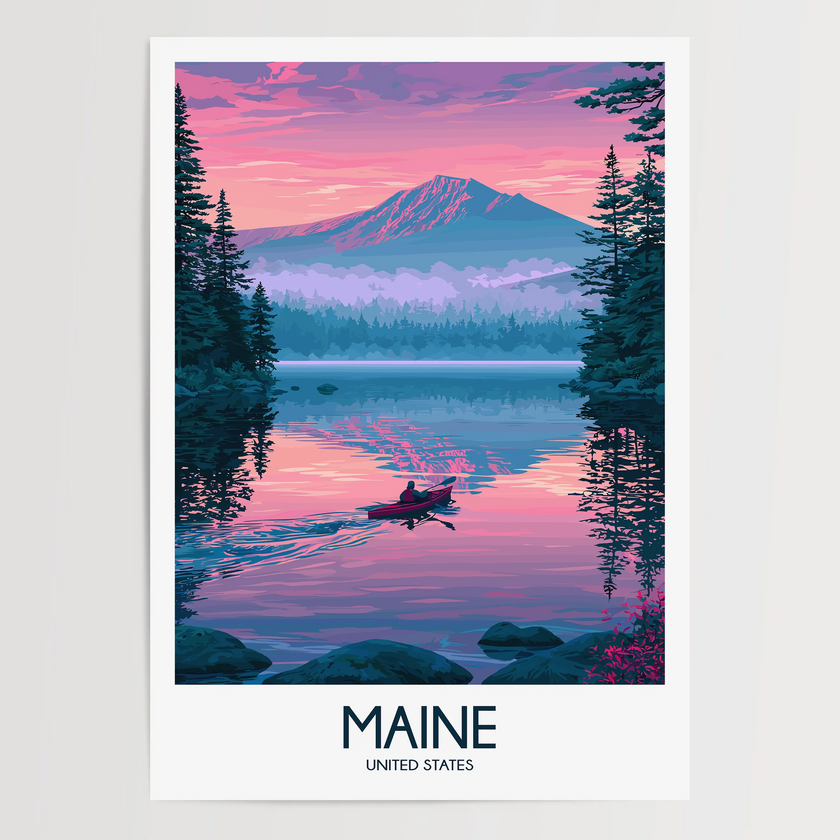 Maine Travel Memory Gift