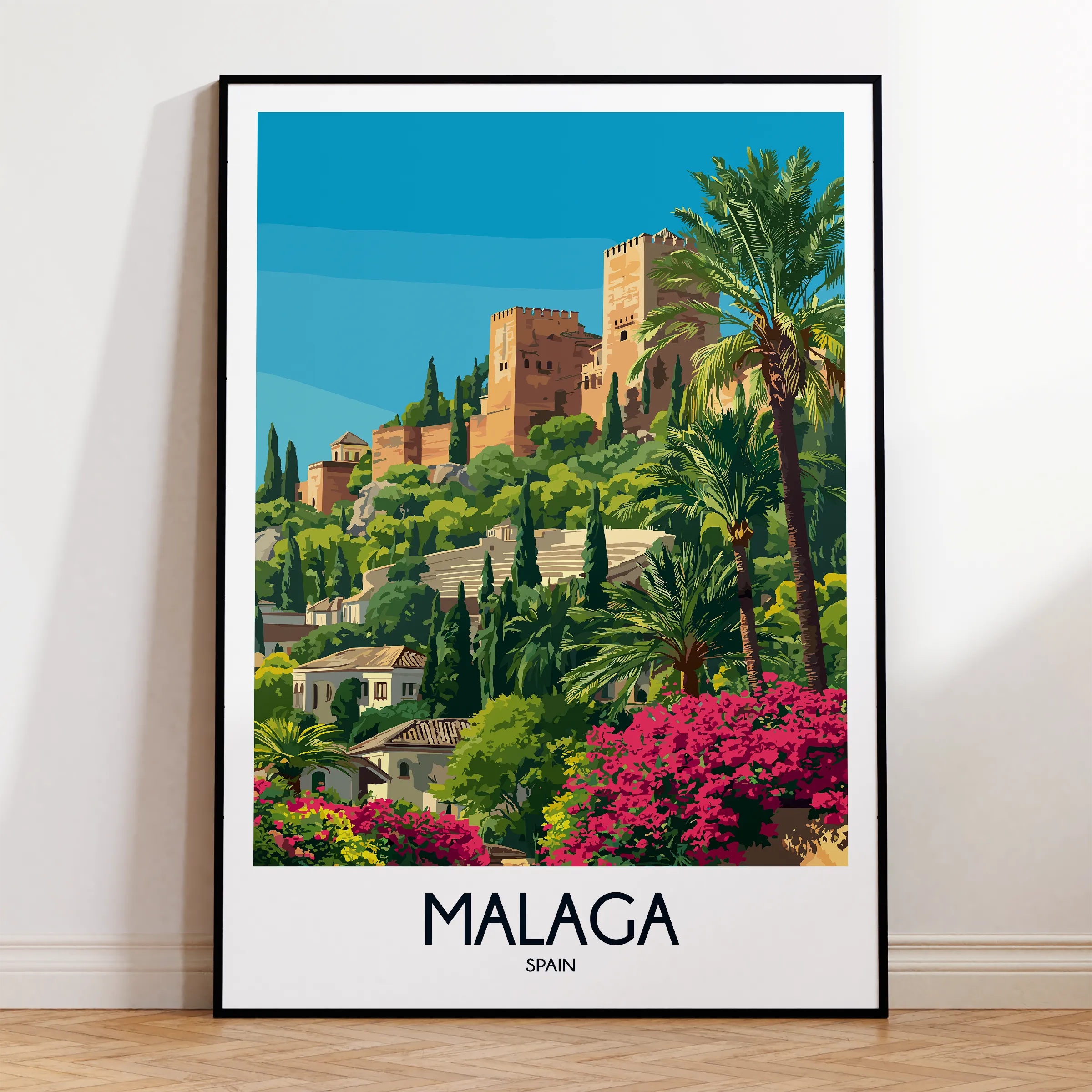 Malaga Travel Memory Gift