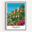 Malaga Travel Memory Gift