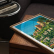 Malaga Vintage Style Print