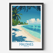 Maldives Gallery Quality Print